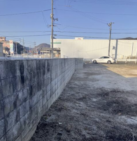 福山市新市町大字宮内、土地の画像です