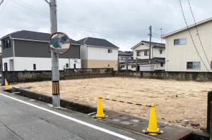 福山市千田町、土地の画像です