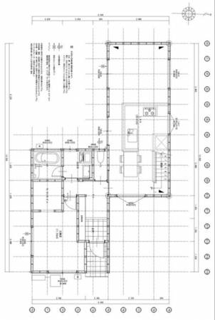 福山市駅家町大字万能倉、新築一戸建ての間取り画像です