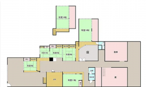 府中市、中古一戸建ての間取り画像です