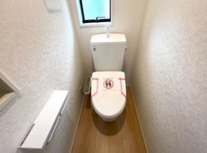 福山市、新築一戸建てのトイレ画像です