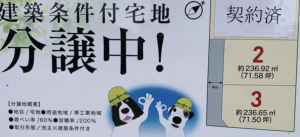 府中市中須町、土地の画像です