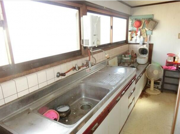 福山市芦田町大字福田、中古一戸建てのキッチン画像です