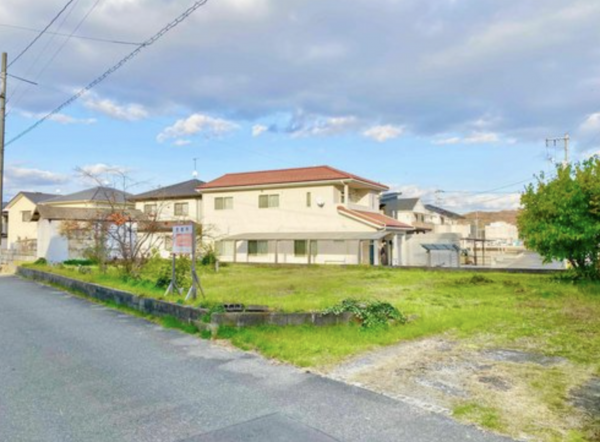 福山市神辺町字道上、土地の画像です