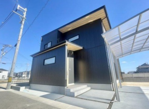 福山市駅家町大字万能倉、新築一戸建ての外観画像です