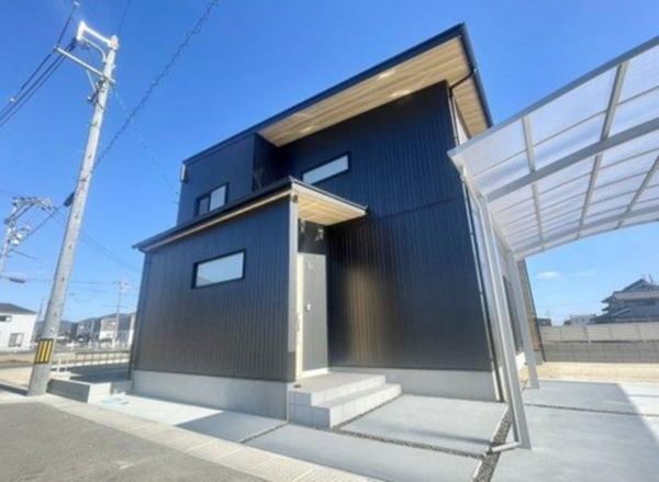 福山市駅家町大字万能倉、新築一戸建ての外観画像です