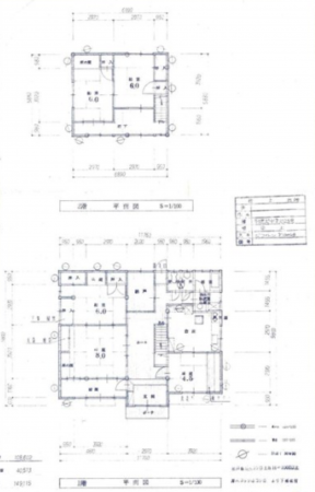 府中市高木町、中古一戸建ての間取り画像です