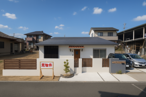 福山市駅家町大字倉光、土地の外観画像です