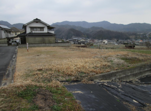 福山市新市町大字常、土地の画像です