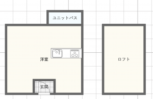 神石高原町、収益物件/別荘の間取り画像です
