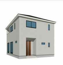 府中市高木町、新築一戸建ての外観画像です