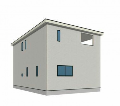 府中市高木町、新築一戸建ての外観画像です