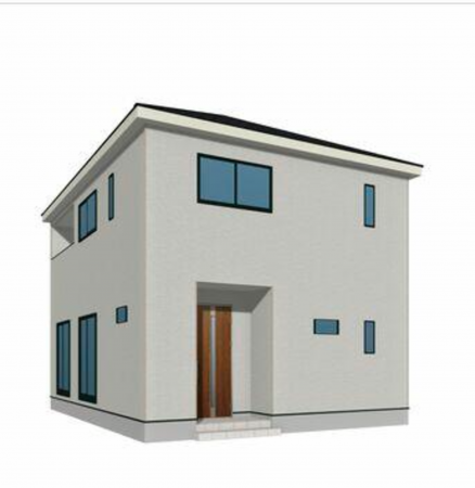 府中市高木町、新築一戸建ての外観画像です