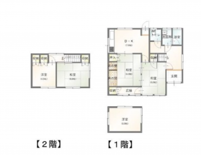 福山市駅家町大字近田、土地の間取り画像です