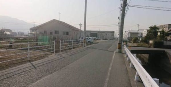 福山市御幸町大字下岩成、土地の画像です