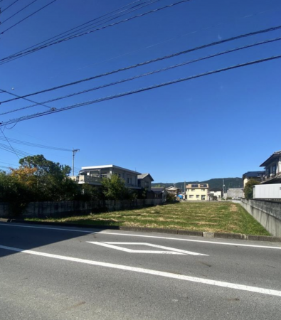 府中市広谷町、土地の画像です