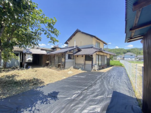 福山市新市町大字下安井、土地の画像です