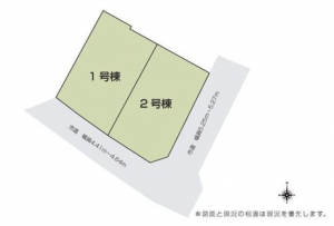 府中市元町、新築一戸建ての画像です