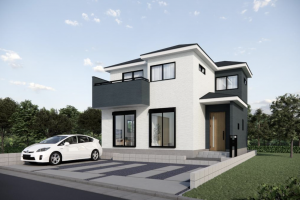 府中市元町、新築一戸建ての外観画像です