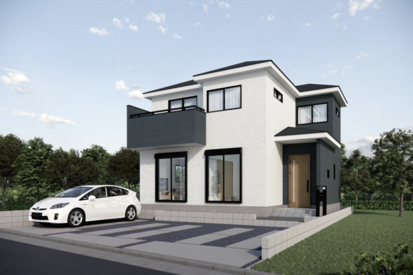 府中市元町、新築一戸建ての外観画像です