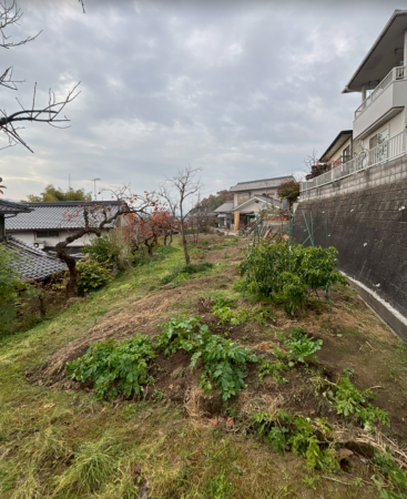 福山市神辺町字道上、土地の画像です