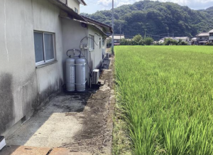 福山市新市町大字上安井、土地の画像です