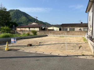 福山市山手町、土地の画像です