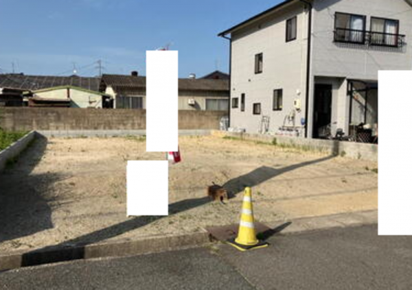福山市山手町、土地の画像です