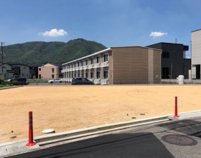 福山市山手町、土地の画像です