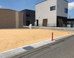 福山市山手町、土地の画像です