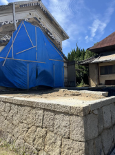 福山市御幸町大字下岩成、土地の画像です