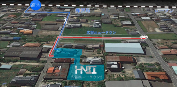 府中市広谷町、土地の画像です