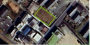 府中市中須町、土地の画像です