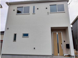 福山市水呑町、新築一戸建ての外観画像です