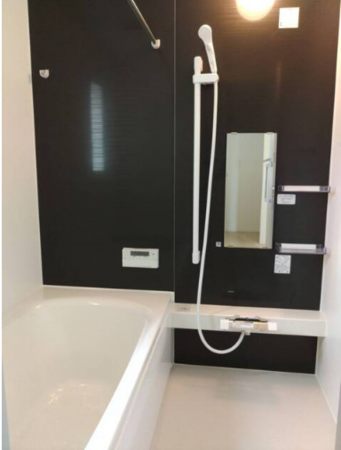 福山市水呑町、新築一戸建ての風呂画像です