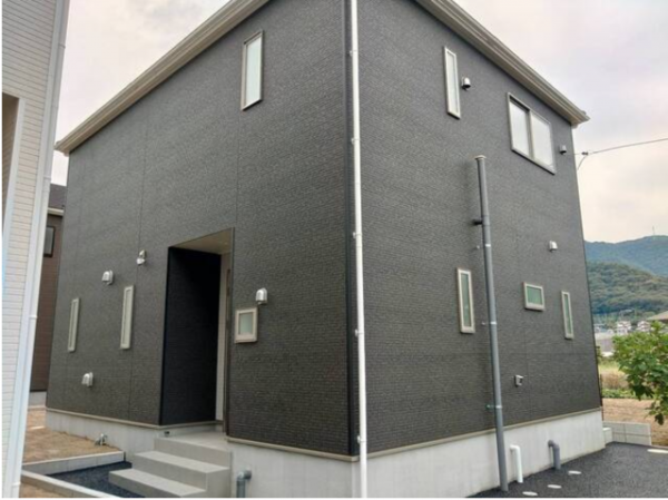 福山市水呑町、新築一戸建ての外観画像です