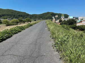 福山市御幸町大字中津原、土地の画像です