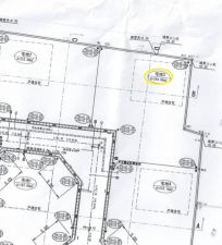 福山市御幸町大字森脇、土地の間取り画像です
