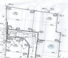 福山市御幸町大字森脇、土地の間取り画像です