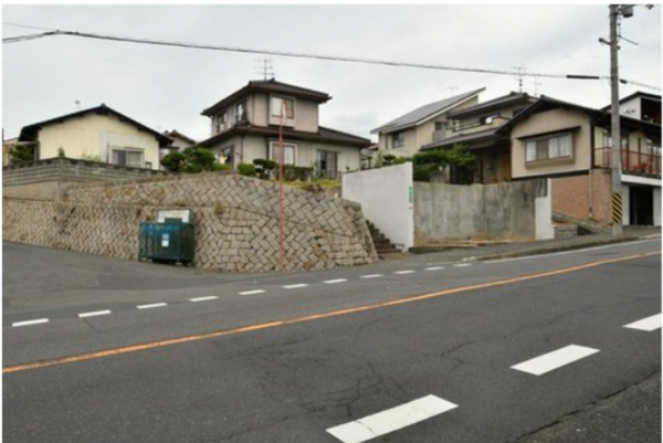 福山市東陽台、土地の外観画像です