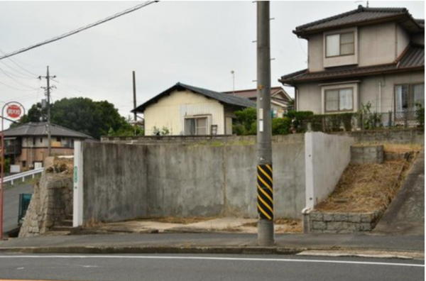 福山市東陽台、土地の外観画像です