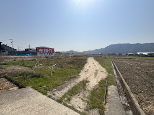 福山市駅家町大字上山守、土地の画像です