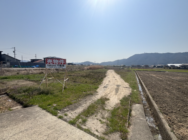 福山市駅家町大字上山守、土地の画像です