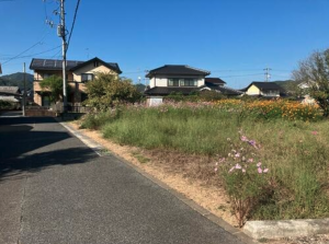 福山市加茂町字上加茂、土地の画像です