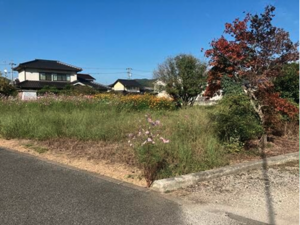 福山市加茂町字上加茂、土地の画像です