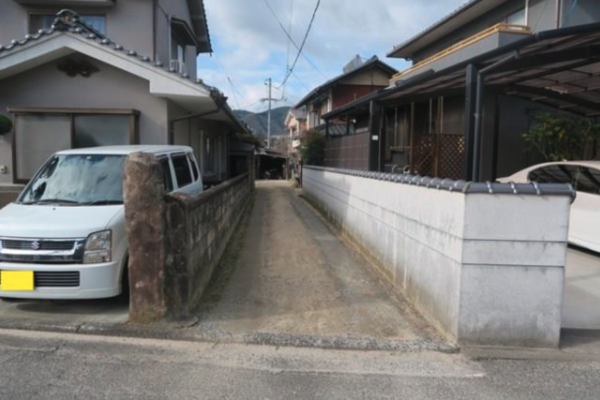 府中市府川町、土地の画像です