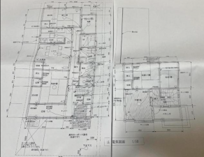 福山市御幸町大字上岩成、中古一戸建ての間取り画像です