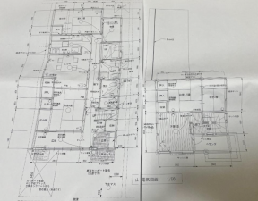 福山市御幸町大字上岩成、中古一戸建ての間取り画像です