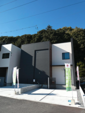 福山市南蔵王町、新築一戸建ての外観画像です