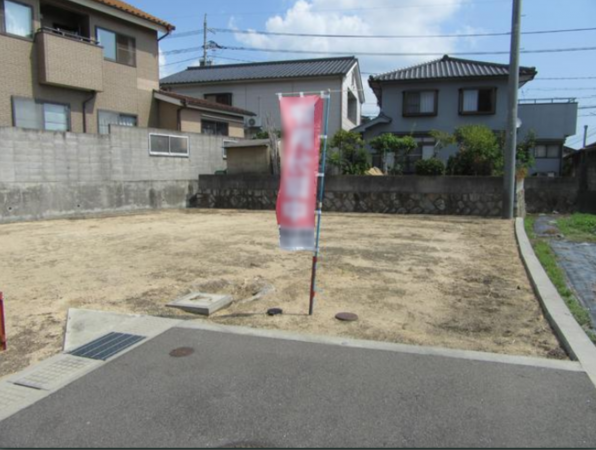 福山市駅家町大字中島、土地の外観画像です